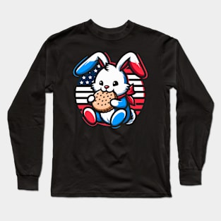 Rabbit-taste the biscuit Long Sleeve T-Shirt